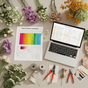 Seasonal Flower Availability Chart